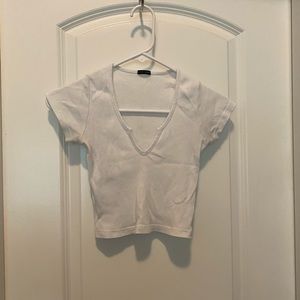 White Brandy Melville t shirt